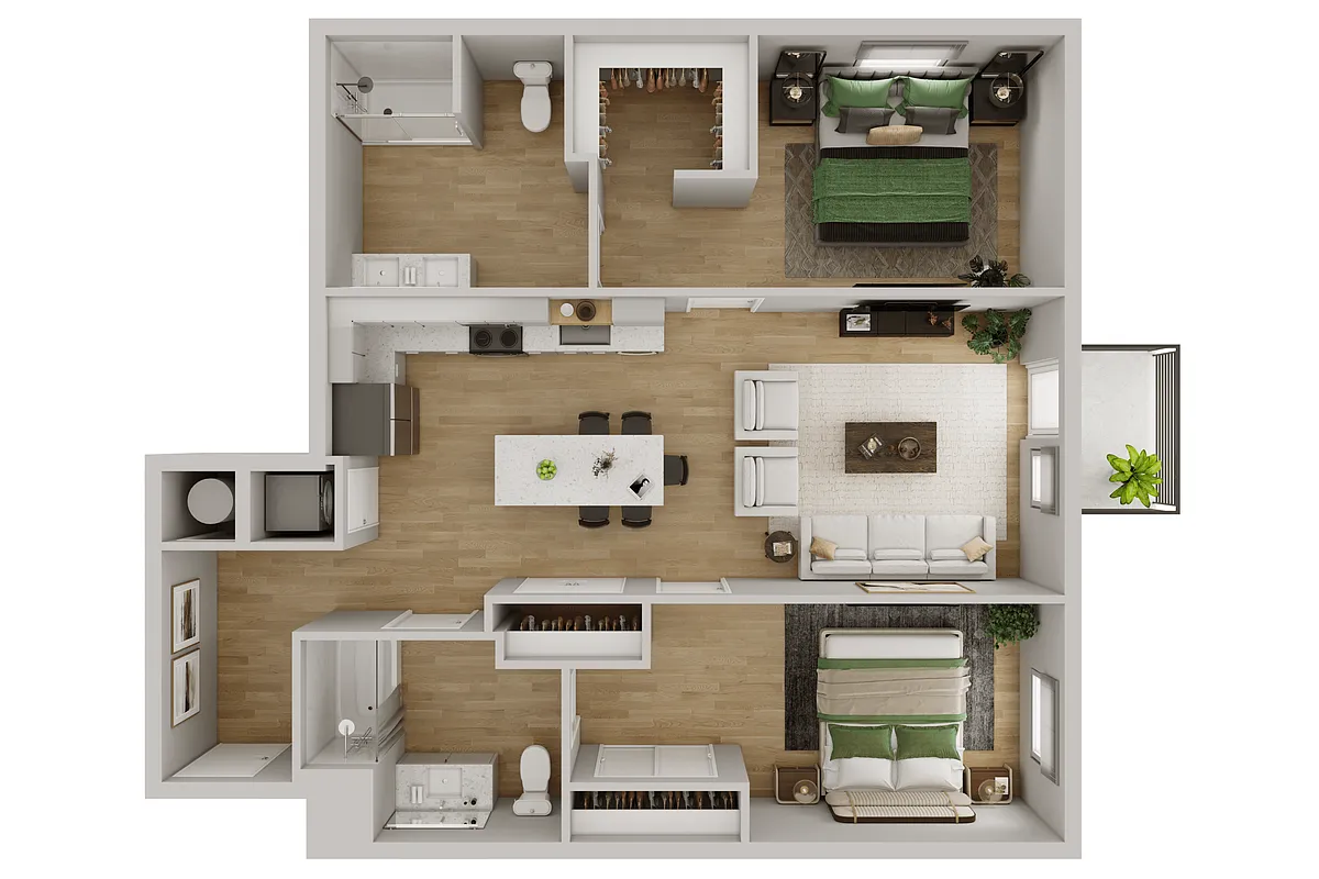 Floor plan 2E