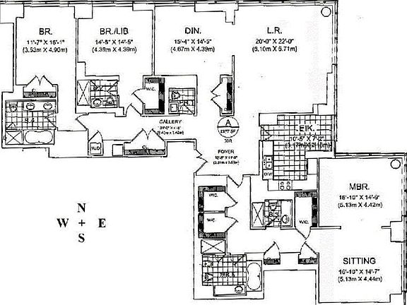 2nd image of 230 W 56th St APT 61A