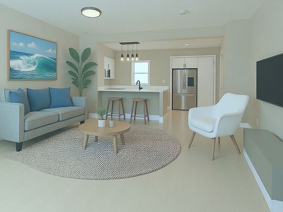 Living room, 2nd floor.