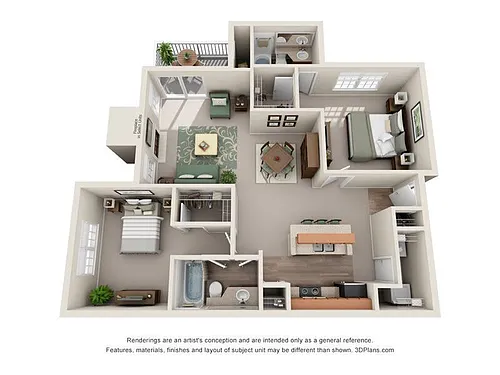 Floor plan Oak