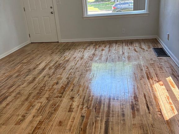 Living room with large picture window
