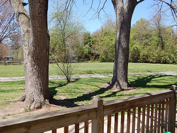 View of front yard from front deck