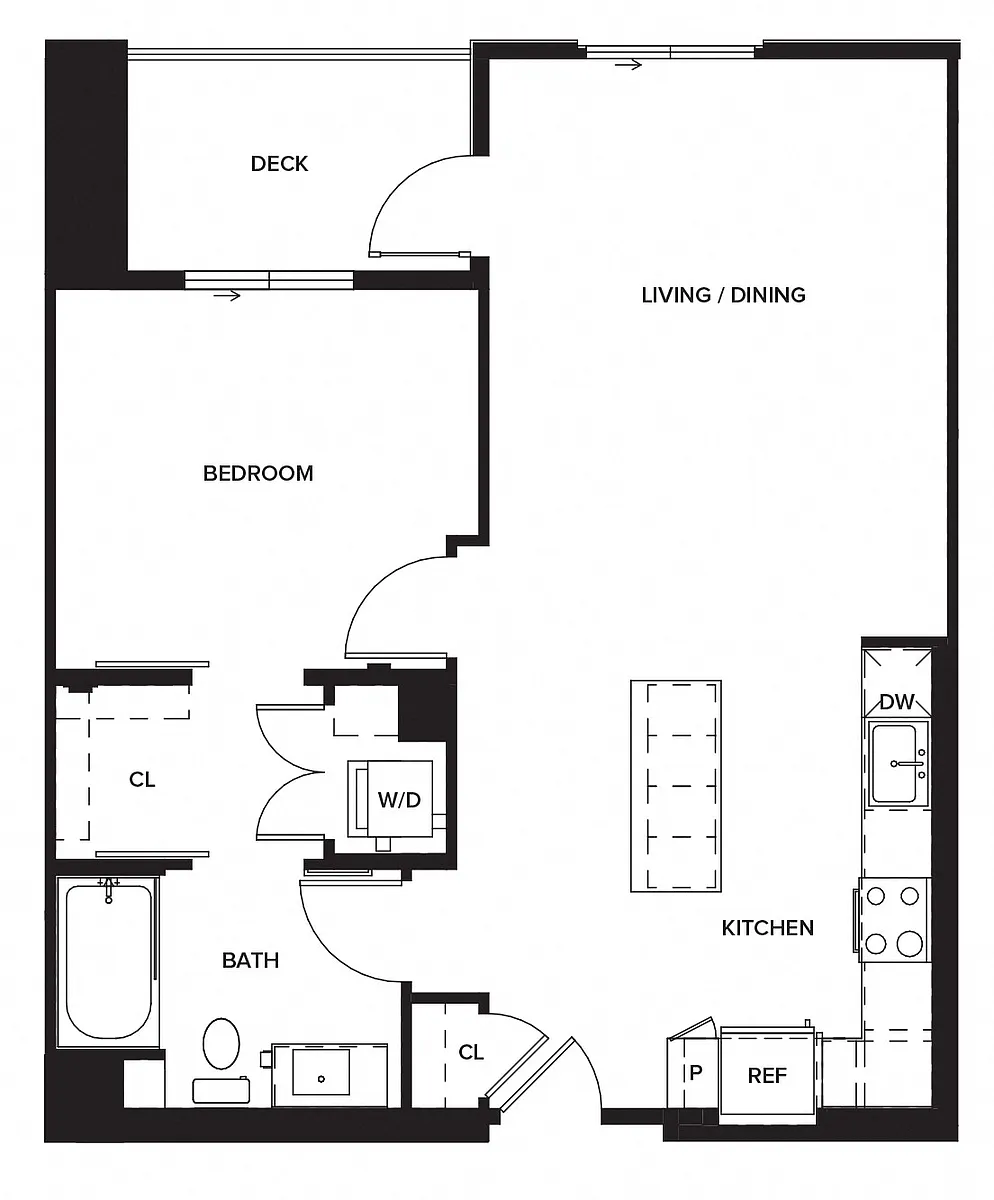 Floor plan 1 X 1 A3