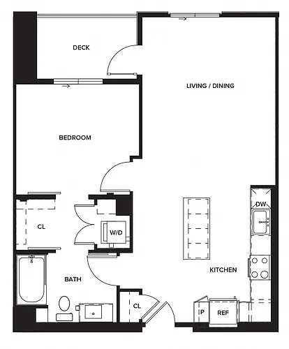 Floor plan 1 X 1 A3