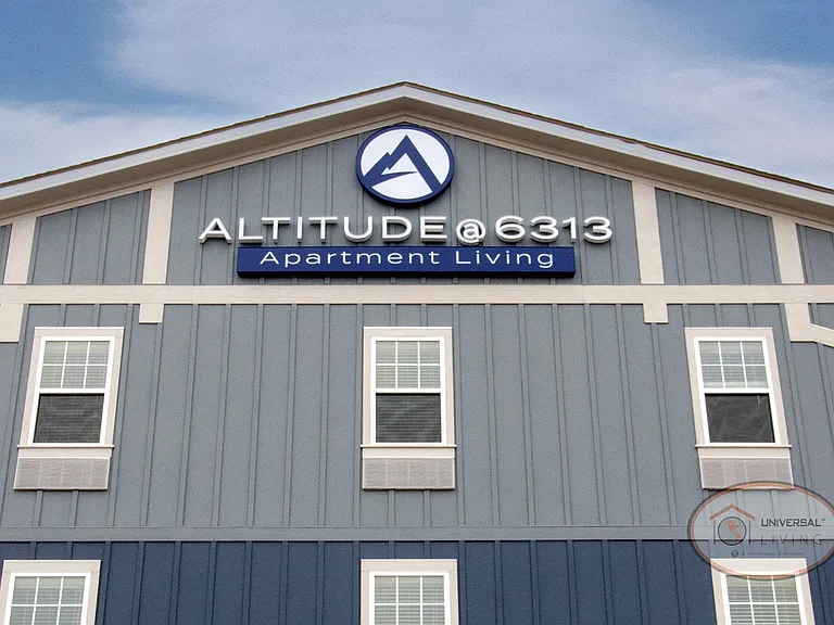 Altitude @ 6313 Sign