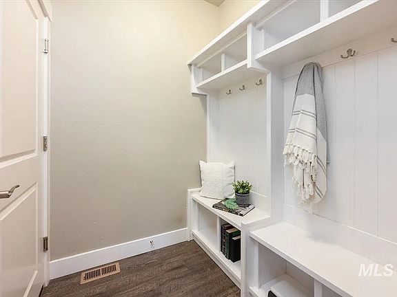 Mudroom off of garage
