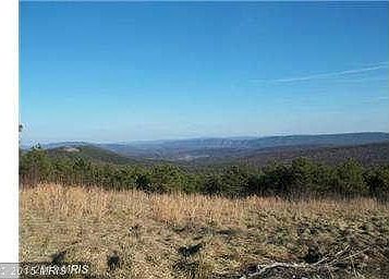 View of East Mountain Ranges in VA