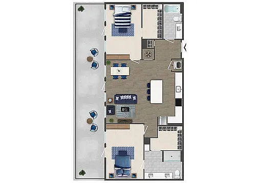 Floor plan B7