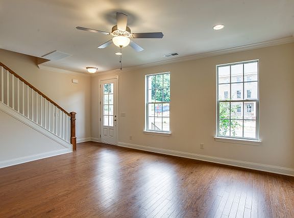 Beautiful hardwoods, tall ceilings and great light make for