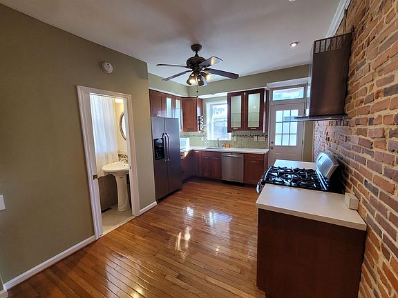 View of kitchen area