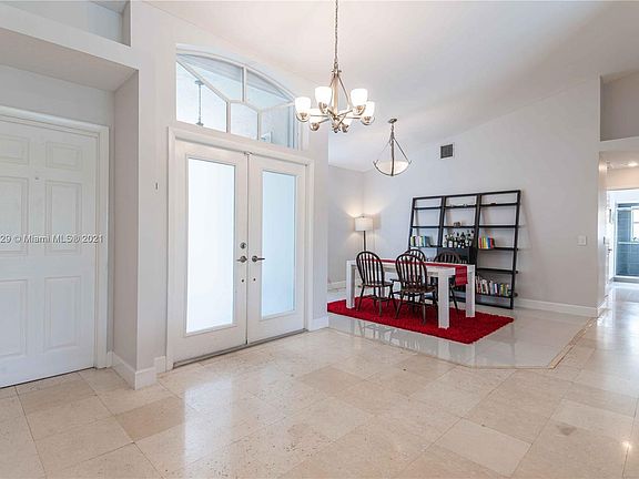 Front entrance doors from the inside