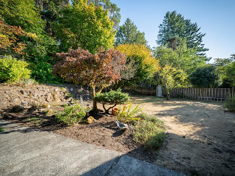 Gorgeous backyard with established gardens!