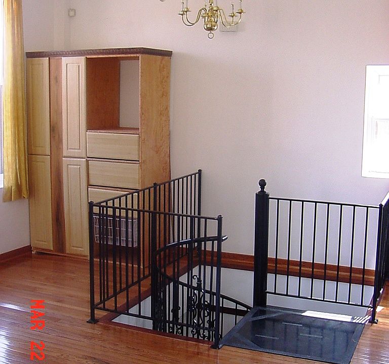Upper level of studio