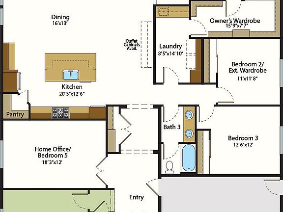 Cali - Floor Plan