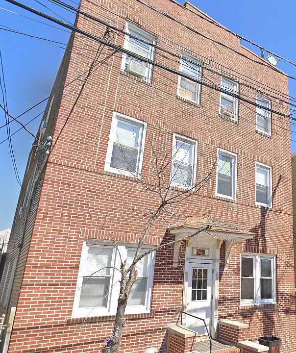 front of building