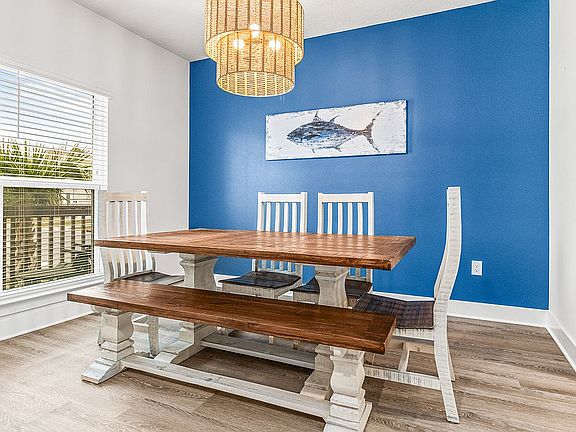 Colorful dining room