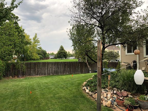 Backyard views to open space