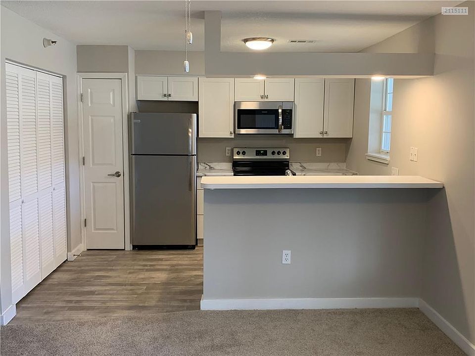 Remodeled kitchen with pantry and breakfast bar