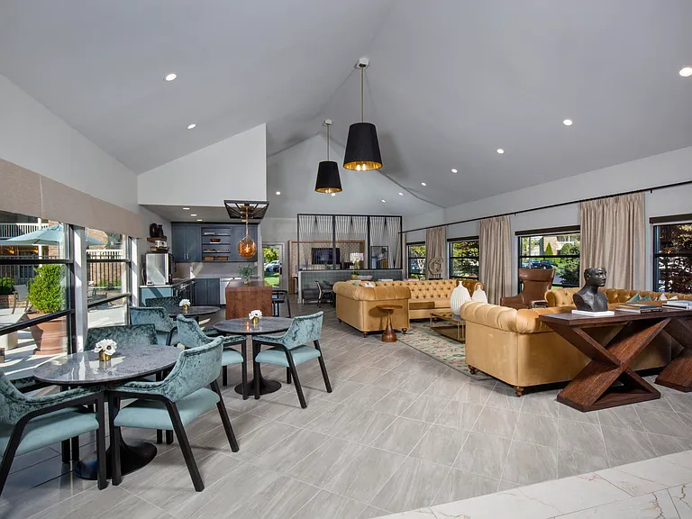 Resident lounge with plush seating