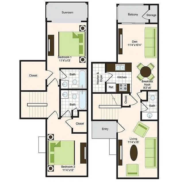 Floor plan E