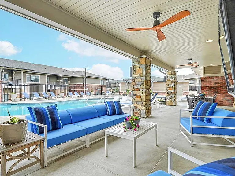 Poolside seating areas encourage laid-back days in the sun, where time slows down and connection comes naturally.