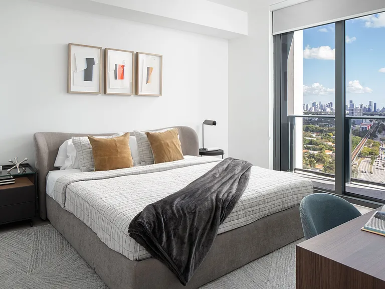 Wake up to stunning views in our studio, one, or two bedroom residences