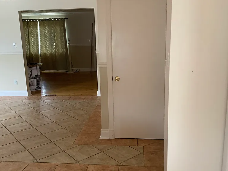 Dining room/ basement door
