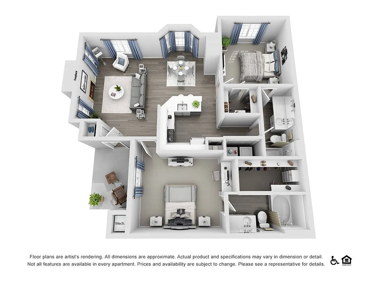 Floor plan B2 Modern II