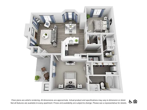 Floor plan B2 Modern II