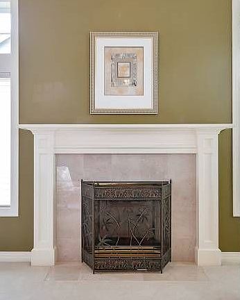 Granite Fireplace