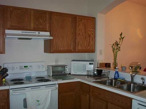Partial kitchen view
