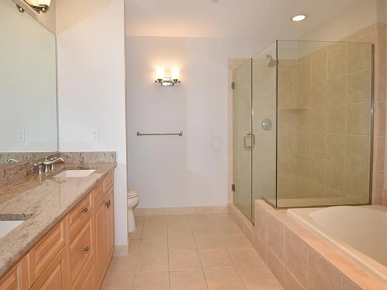 Primary Bath with separate tub and shower