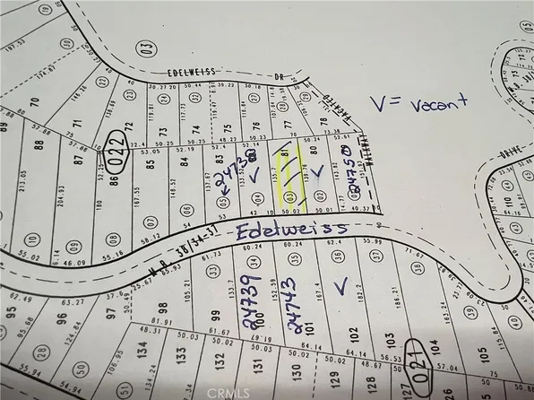 0 Edelweiss Dr #81, Crestline, CA 92325