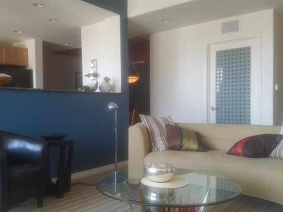 Living room & fireplace (partial view)