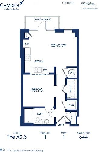 Floor plan A03