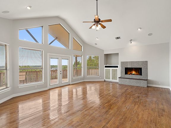 Spacious living with views