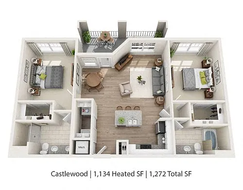 Floor plan Castlewood
