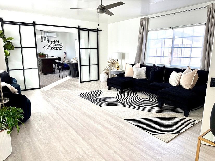 Living Room - Upper Level Home
