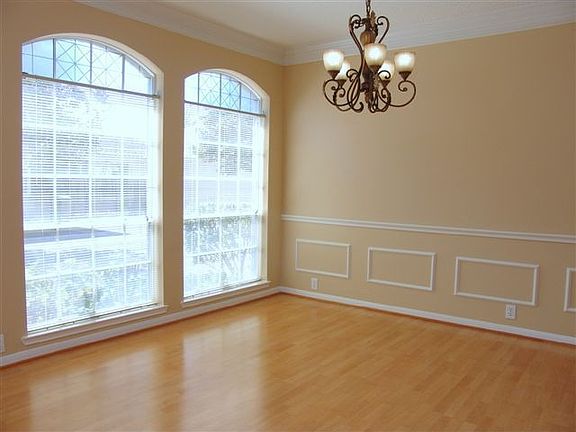 Formal Dining with upgraded light fixtures