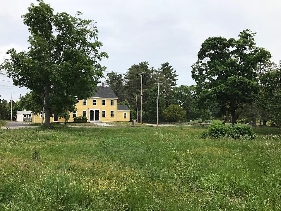View of house from the park across the street. 