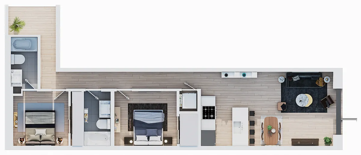 Floor plan 2I