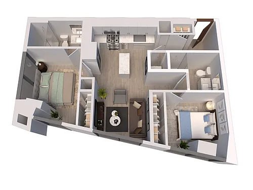 Floor plan B1
