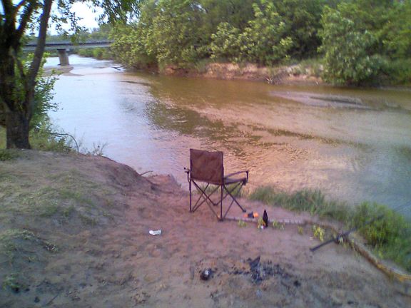 The river within walking distance.