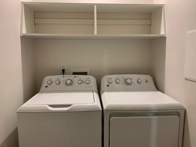 Full Size Washer And Dryer Included