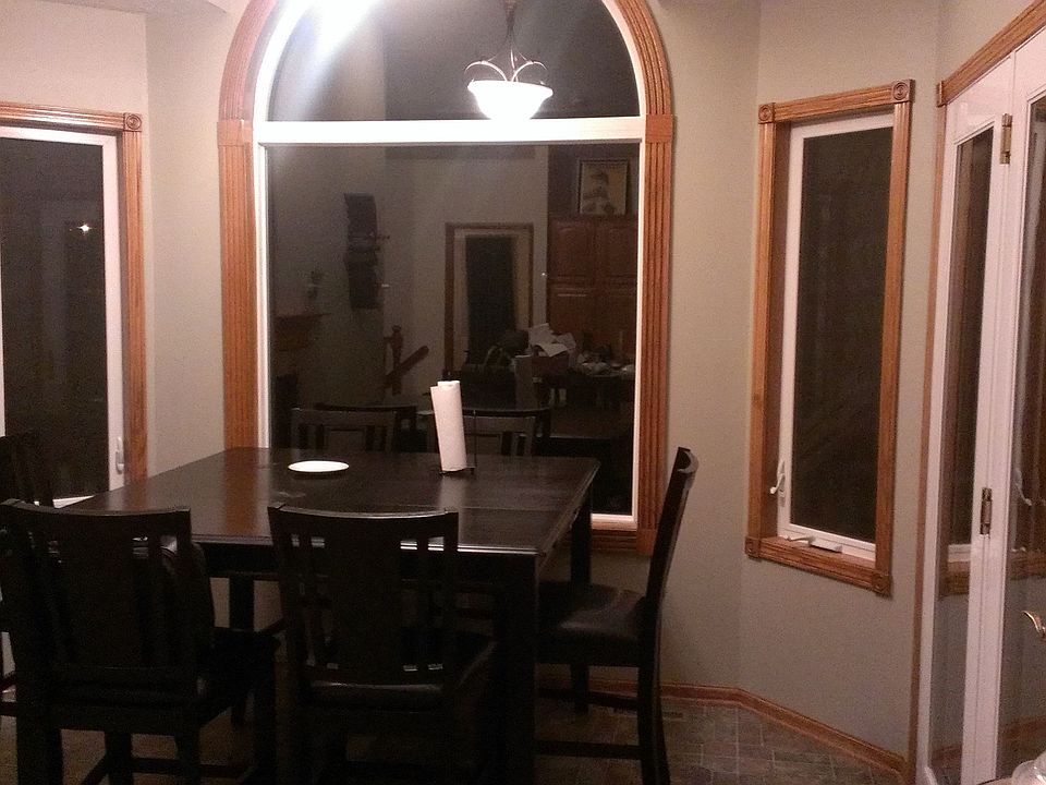 Large window facing yard