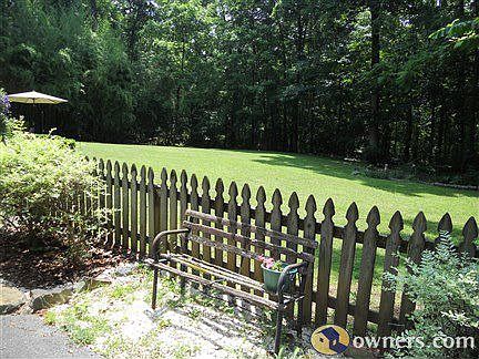 Backyard from driveway