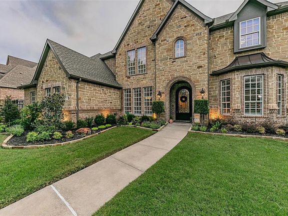 Front of House with all new landscaping