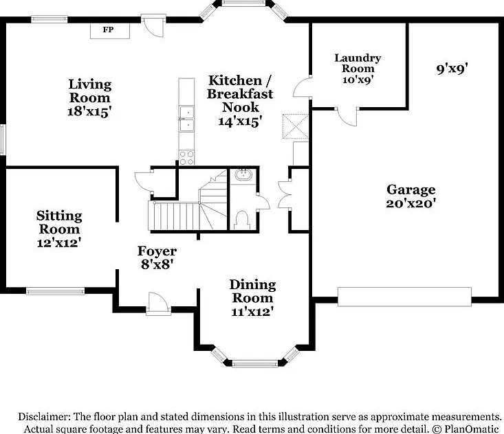 5 bed, 3.5 bath, 2830 sqft, $2,605 — Photo 2