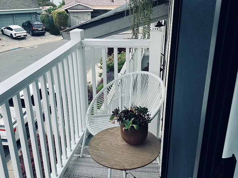 Balcony.