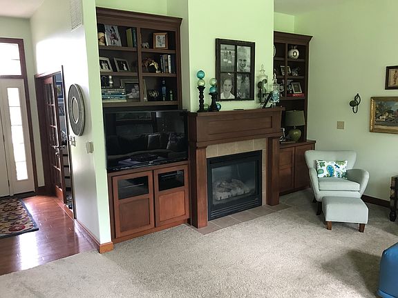 Family room -custom woodwork